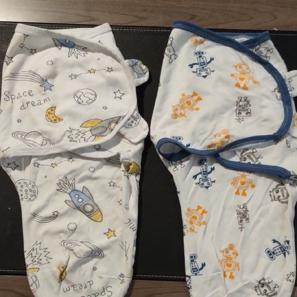 Space-Themed Baby Swaddle Set